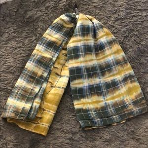 Plaid/Tie dye wrap